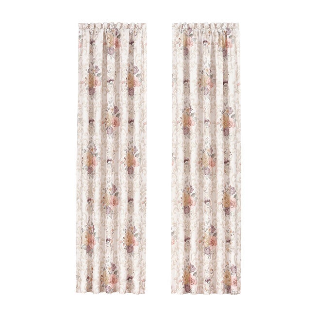 Chardonnay 84 Inch Window Panel Pair, IVORY, alternate image number null