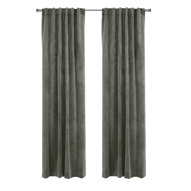 Seren Room Darkening Dual Header Curtain Panel, , on-hover image number 1