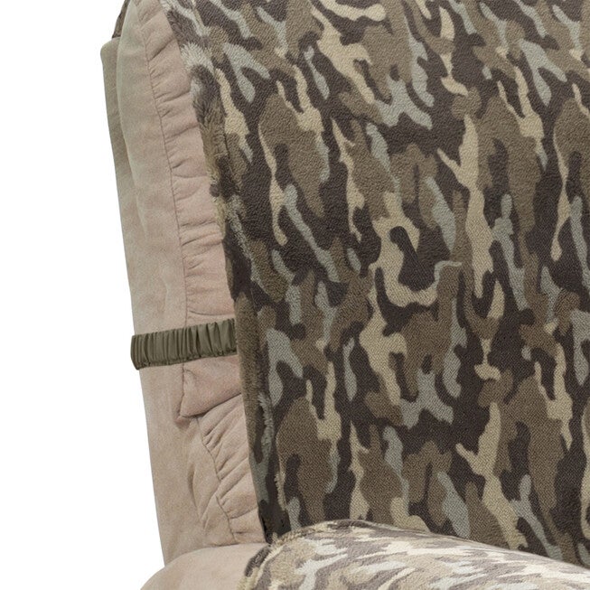 Camo Plush Recliner Furniture Cover, , alternate image number null