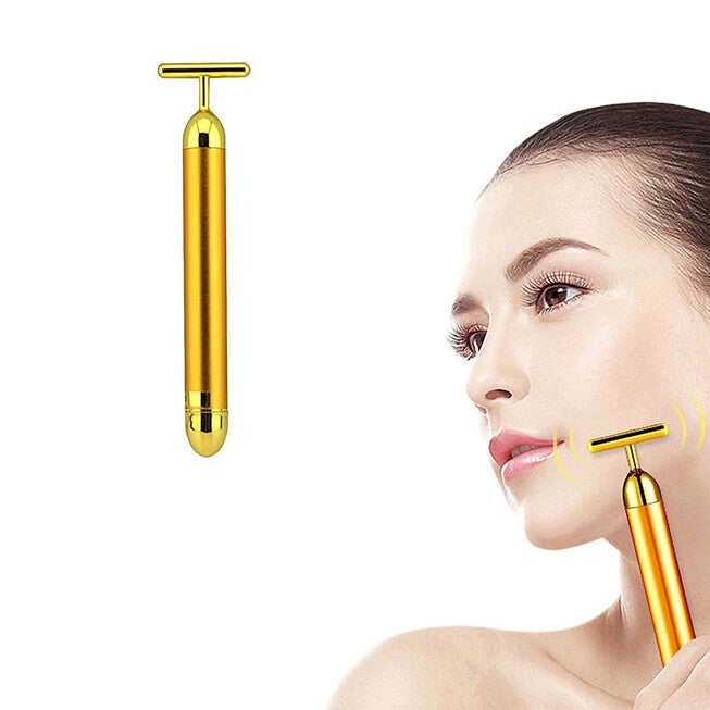 24K Reverberating Facial Beauty Booster Massager Beauty Tools, , alternate image number null