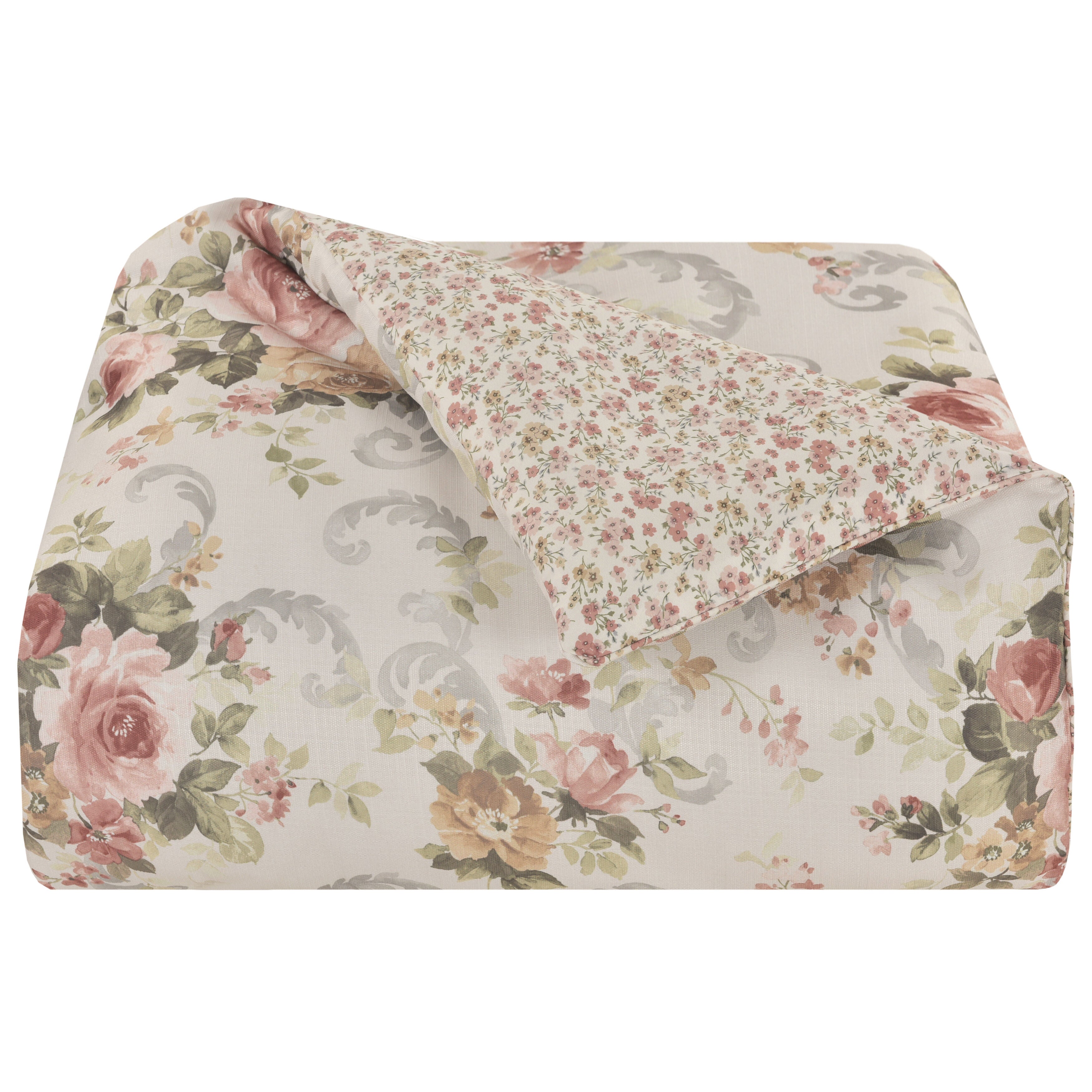 Chablis 4 Piece Comforter Set, ROSE GOLD, alternate image number 4