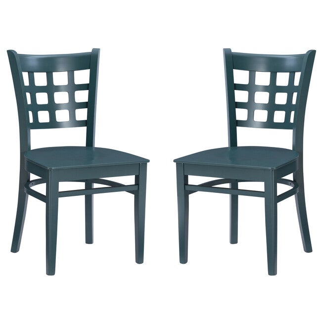 Lola Side Chair Green Set of 2, , alternate image number null