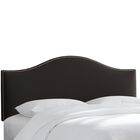 Microsuede Nail Button Headboard, , on-hover image number null