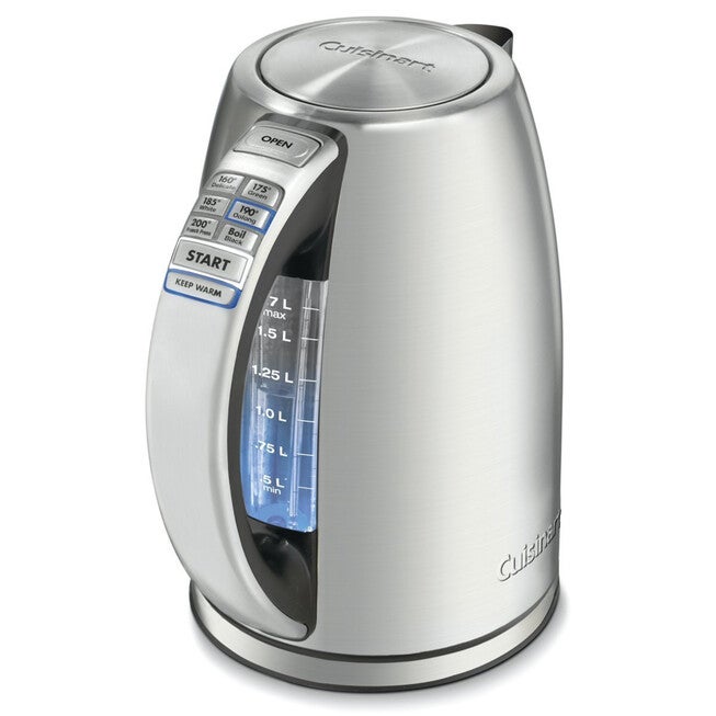 PerfecTemp Cordless Electric Kettle, BLACK, hi-res image number null