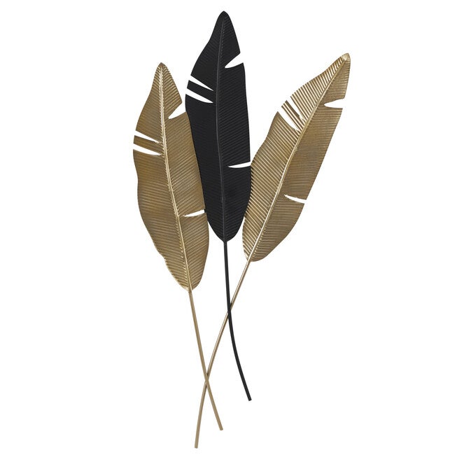 Gold Iron Contemporary Wall Decor, GOLD, hi-res image number null