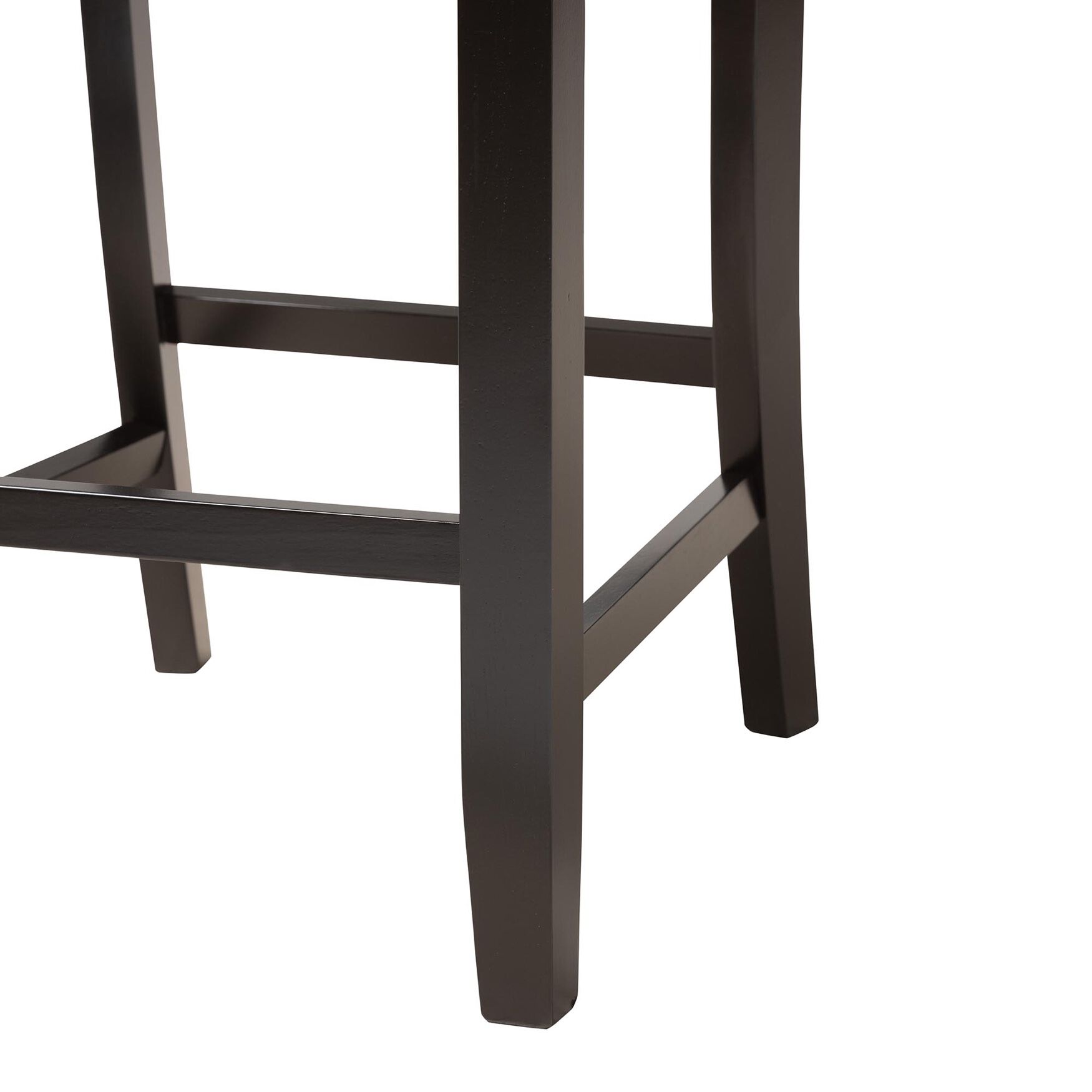 Olympia Modern Beige Fabric And Espresso Brown Finished Wood Counter Stool, , alternate image number 11