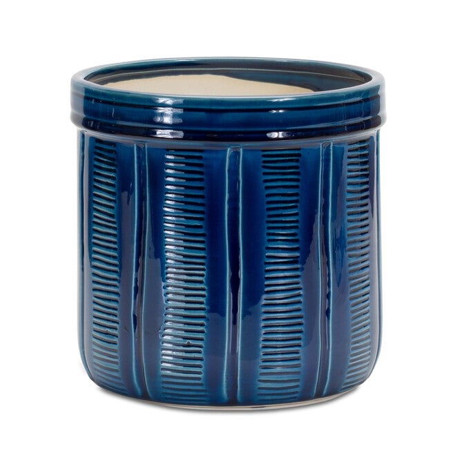 Container (Set of 3) 5 inchesH, 6 inchesH, 7.5 inchesH Terra Cotta, GREEN, alternate image number null