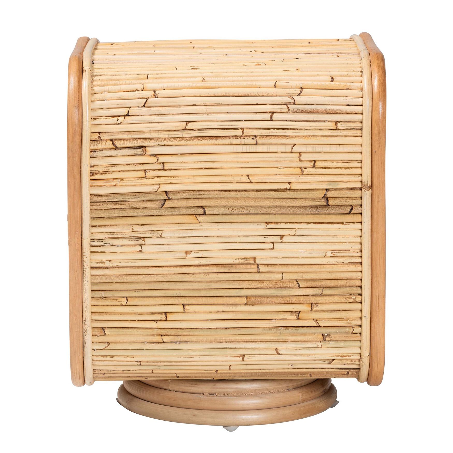 Bethari Bohemian Natural Rattan Nightstand, , alternate image number 2