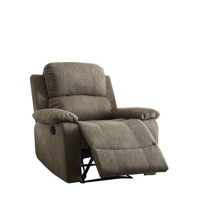 Recliner (Motion), GRAY MICROFIBER, hi-res image number 0