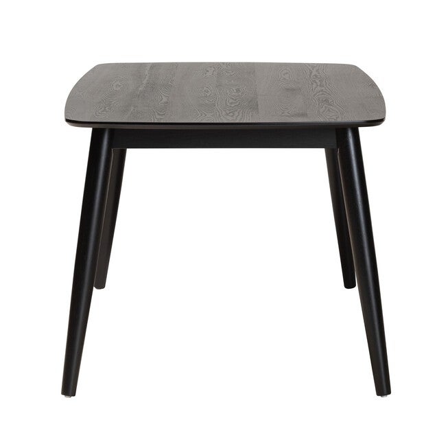Flora Mid-Century Modern Black Finished Wood Dining Table, , alternate image number 18