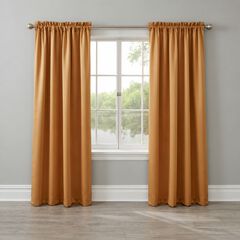 BH Studio Room-Darkening Rod-Pocket Panel