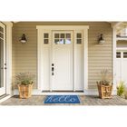 Blue Hello Doormat, , alternate image number null