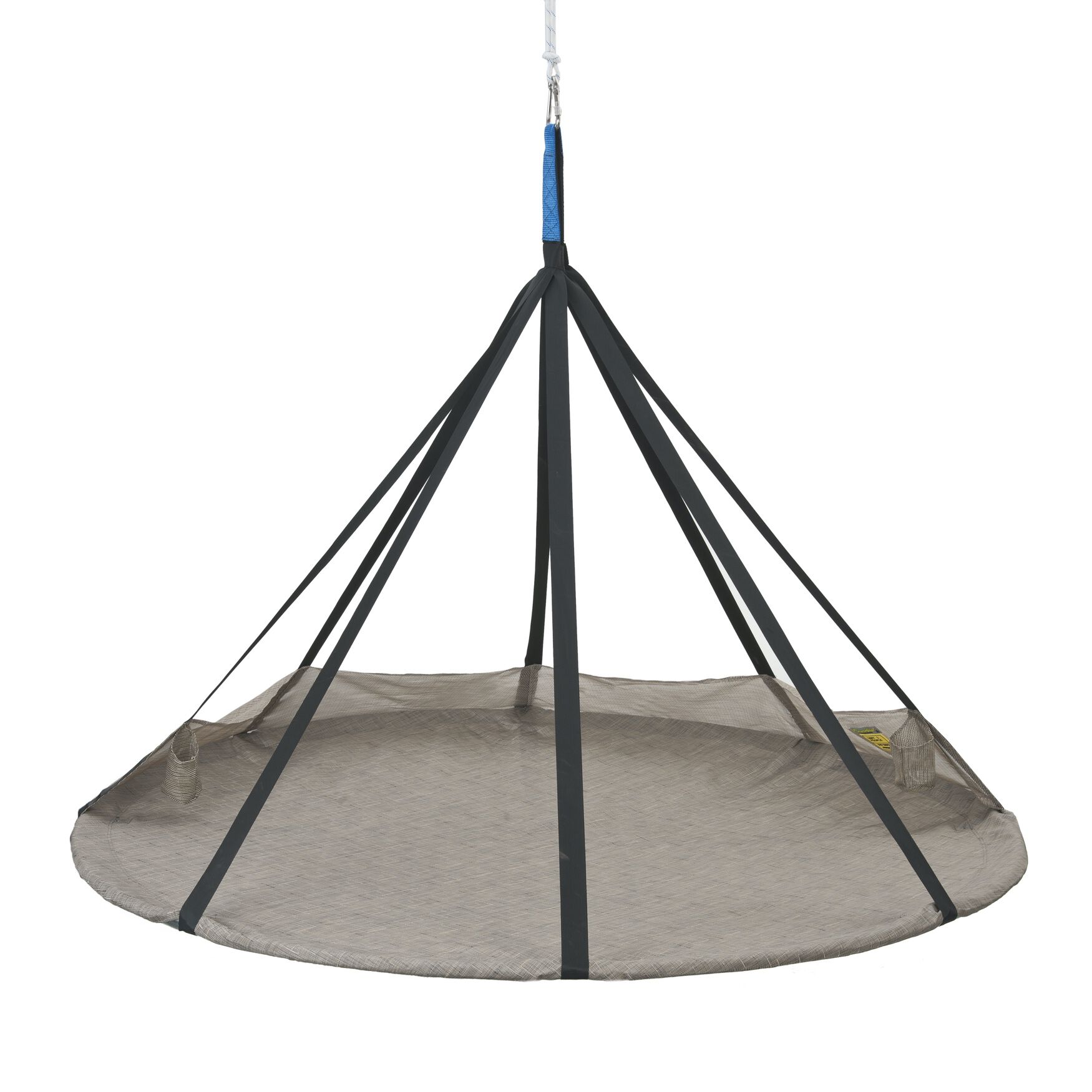 Plus Size Hammock Flying Saucer Chair 7ft Gray Woman Within