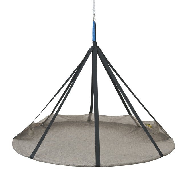 7ft dia Hammock Flying Saucer Hanging Chair, GRAY, hi-res image number 0