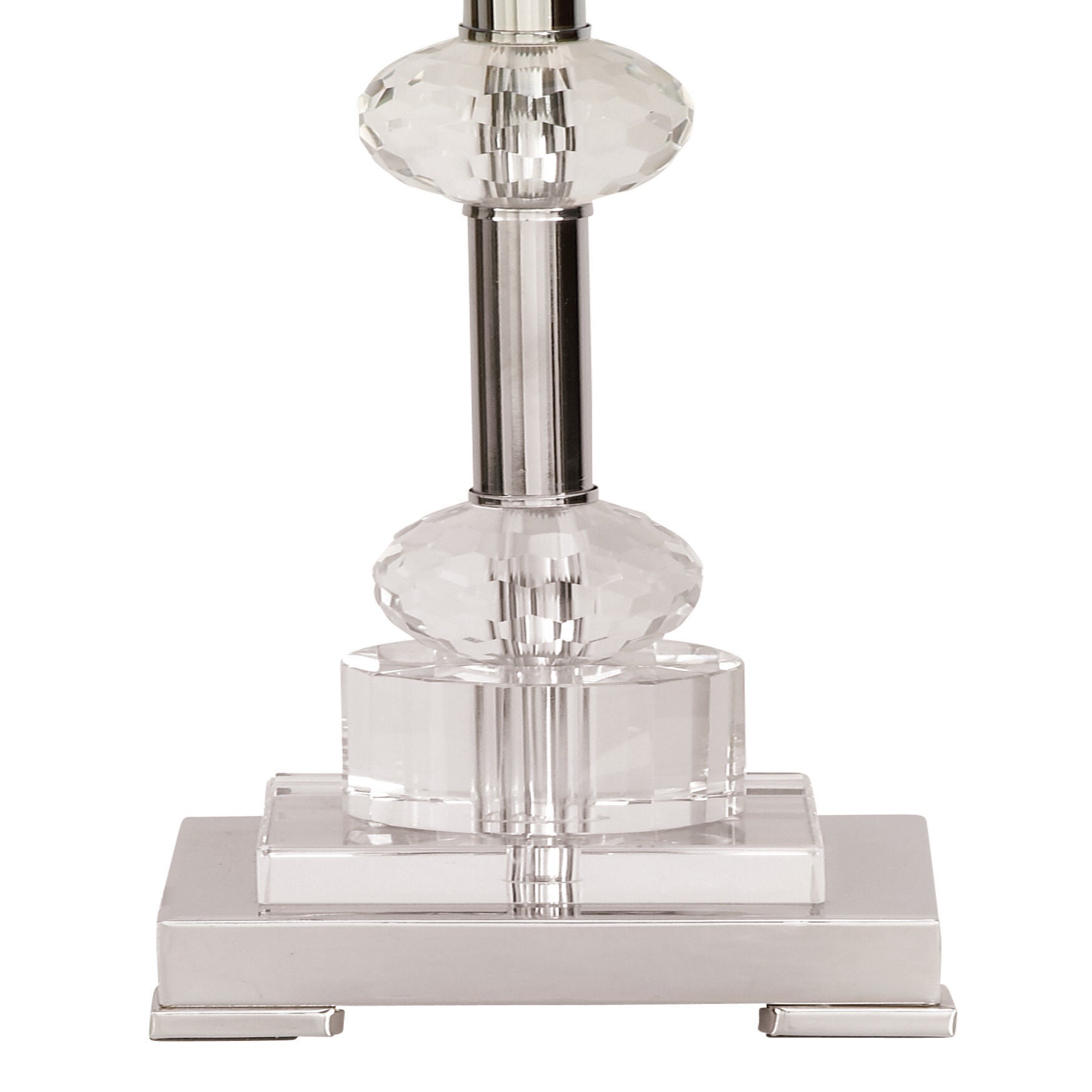 Silver Metal Glam Table Lamp, , alternate image number 2