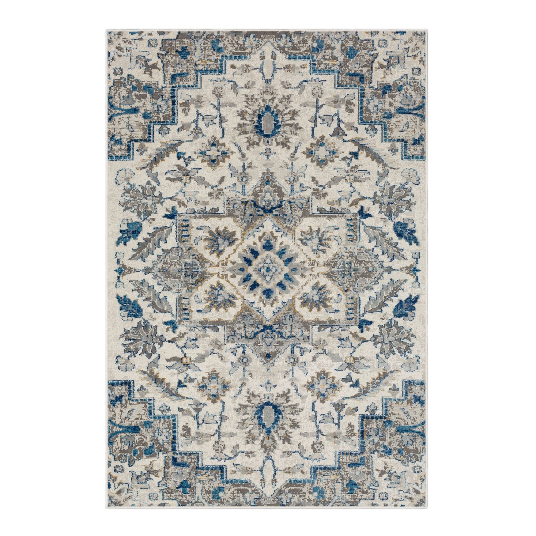 Pyramus Area Rug, BLUE, hi-res image number 0