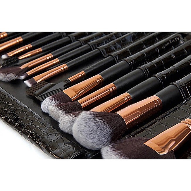 24 Piece Makeup Brush Set Beauty Tools, , alternate image number null