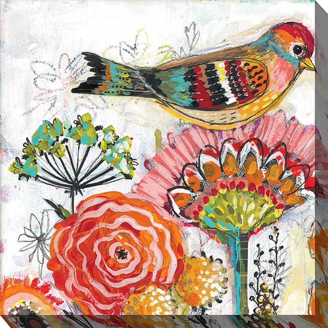 MRS. TWEETER OUTDOOR ART 24X24, MULTI, hi-res image number 0