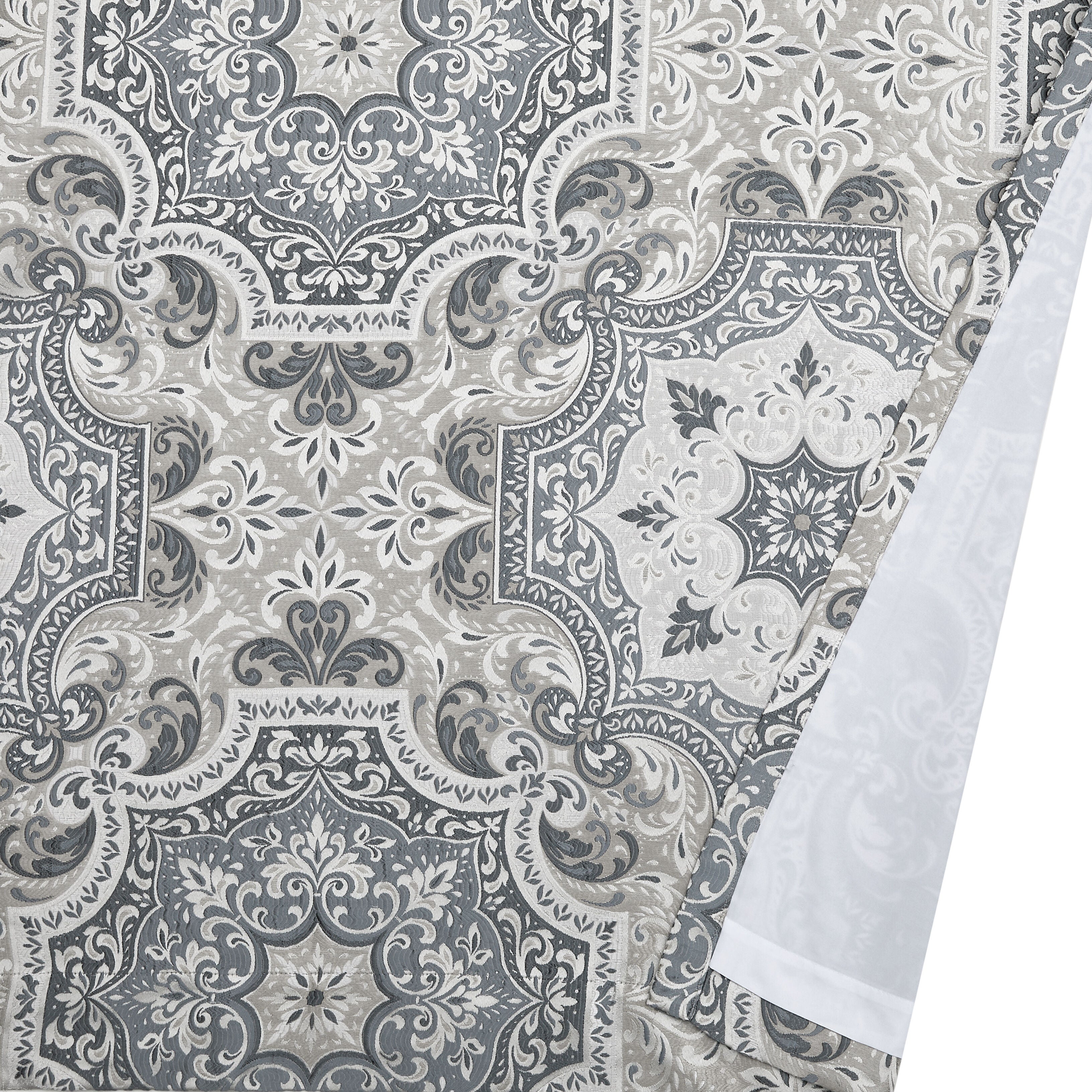 LISBON 84 inches WINDOW PANEL PAIR, SLATE, on-hover image number 1