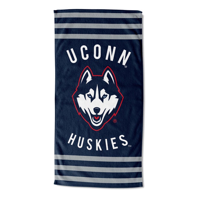 UConn Stripes Beach Towel, MULTI, hi-res image number null