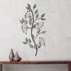 Beaded Metal Flower Bunch Wall Decor, , alternate image number null