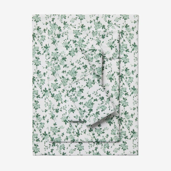 Floral Sheet Set, SAGE FLORAL, hi-res image number null