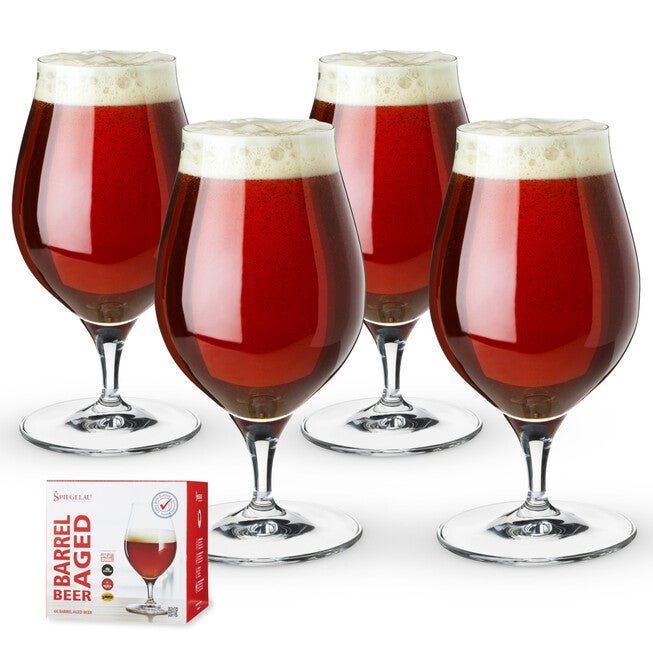 17.7 Oz Barrel Aged Glass (Set Of 4), CLEAR, hi-res image number null