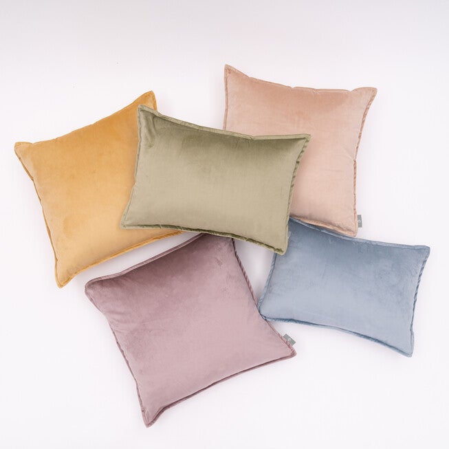 Haven Dutch Solid Velvet Lumbar Pillow, , alternate image number null