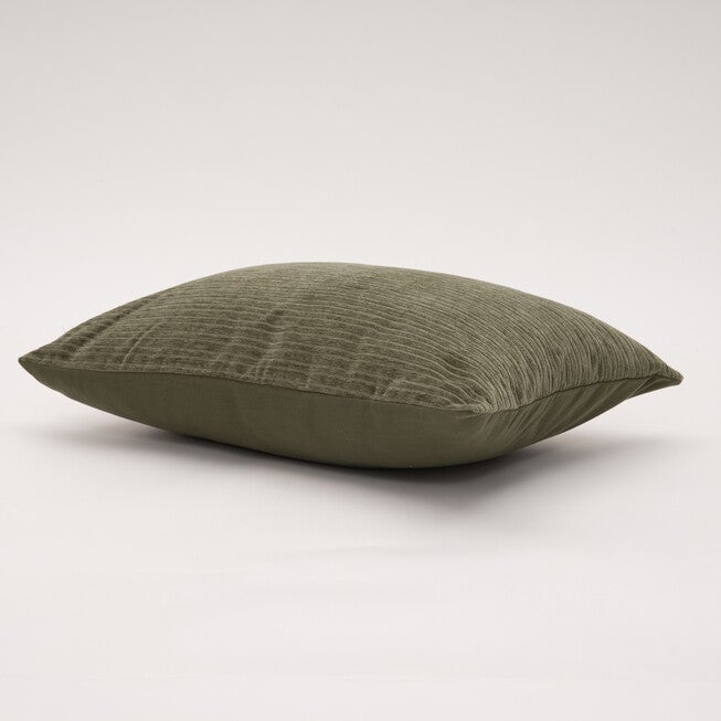 Opulence Chenille Stripes Lumbar Pillow, , on-hover image number null