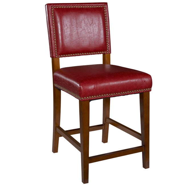 Brook Red Counter Stool, RED BROWN, hi-res image number 0