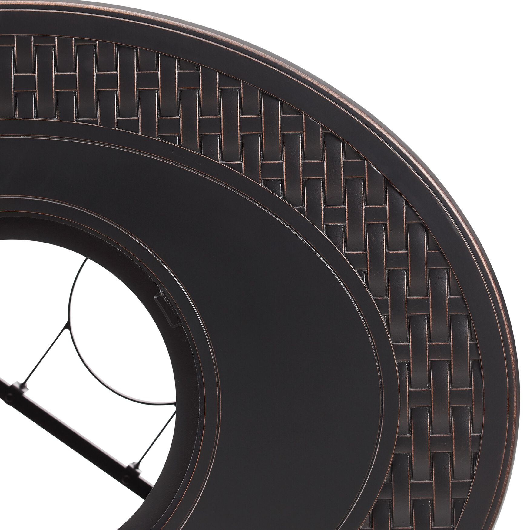 Davis Aluminum Oval LPG/NG Fire Pit, , alternate image number 7