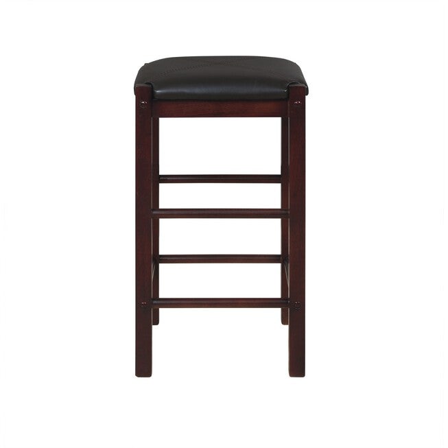 Lancer Backless Counter Stools, Espresso - Set of Two, , on-hover image number 1