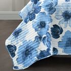 Lush Décor Leah Reversible Quilt Navy/White 3Pc Set, , alternate image number null