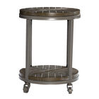 Konya Urban Industrial Round End Table, , alternate image number null