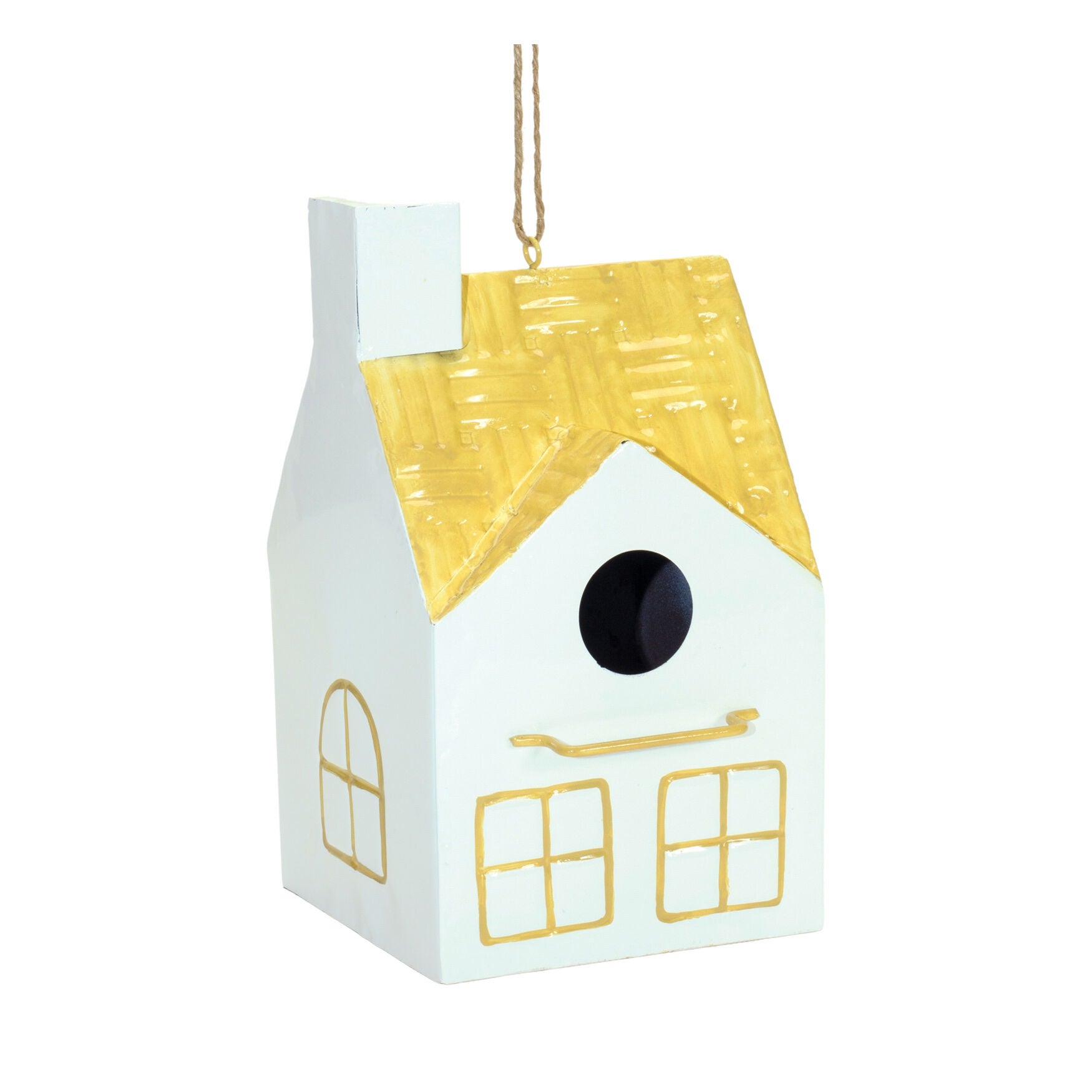 Hanging Metal Bird House Garden D&eacute;cor (Set Of 3), , alternate image number 3