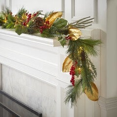 72"L Winterberry Garland