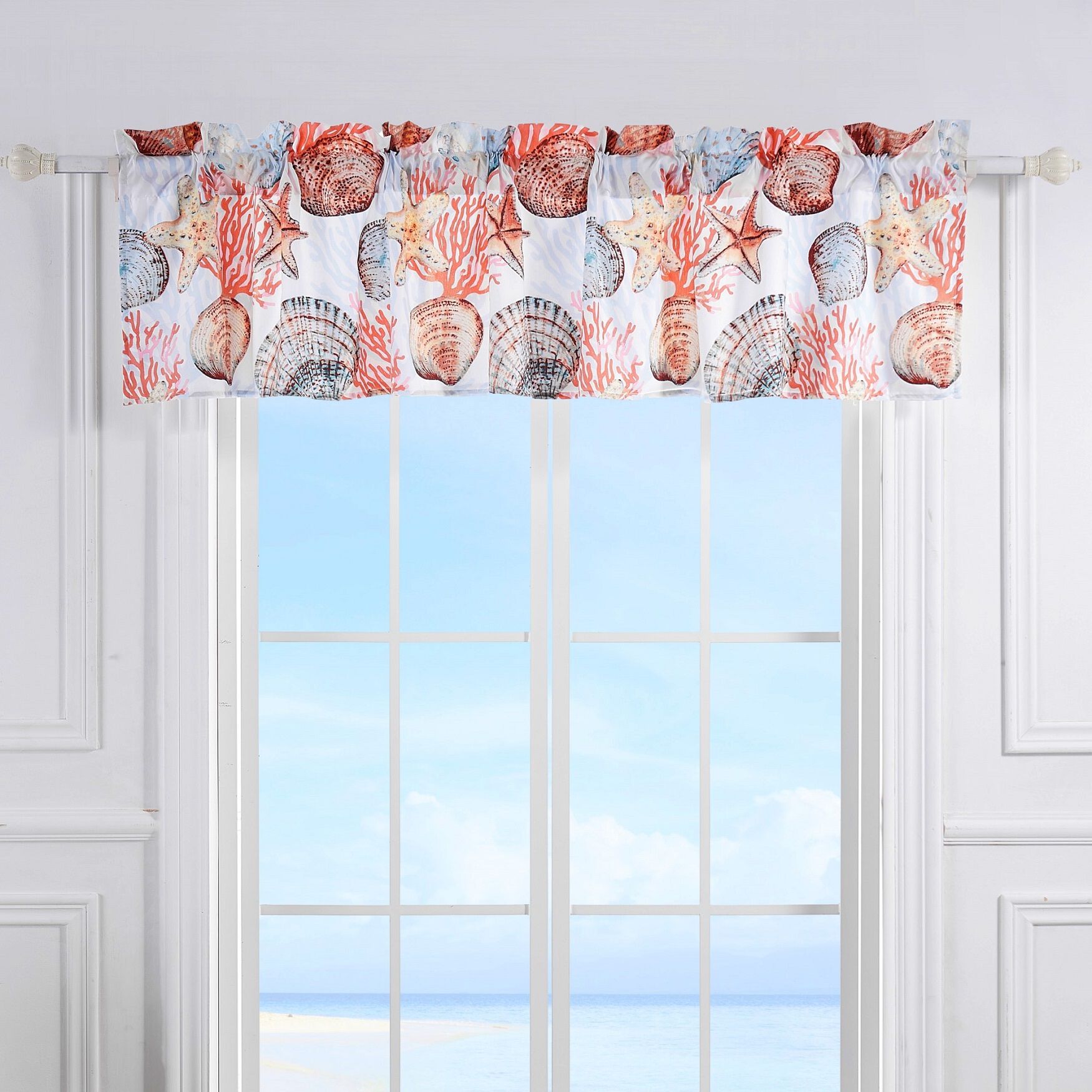 Beach Days Window Valance, , alternate image number 2