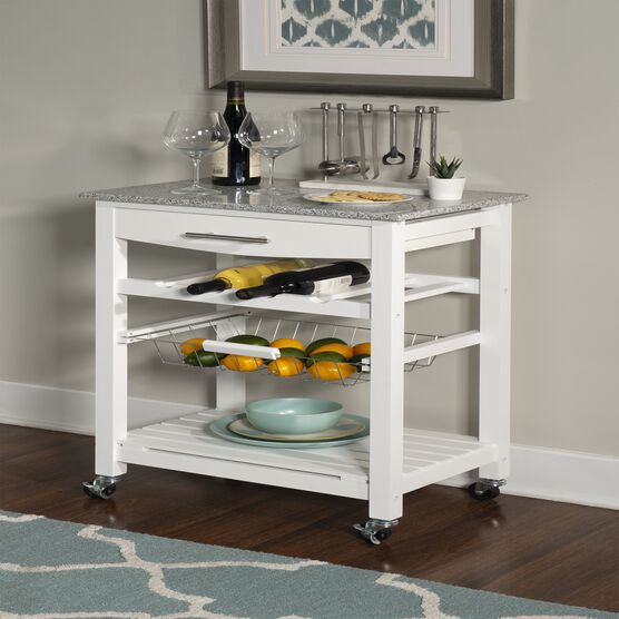 Kitchen Island Granite Top White, , alternate image number null