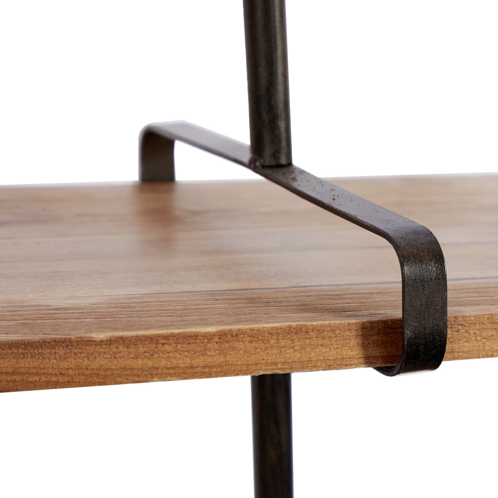 Brown Wood Industrial Wall Shelf Wall Shelf, , alternate image number 4