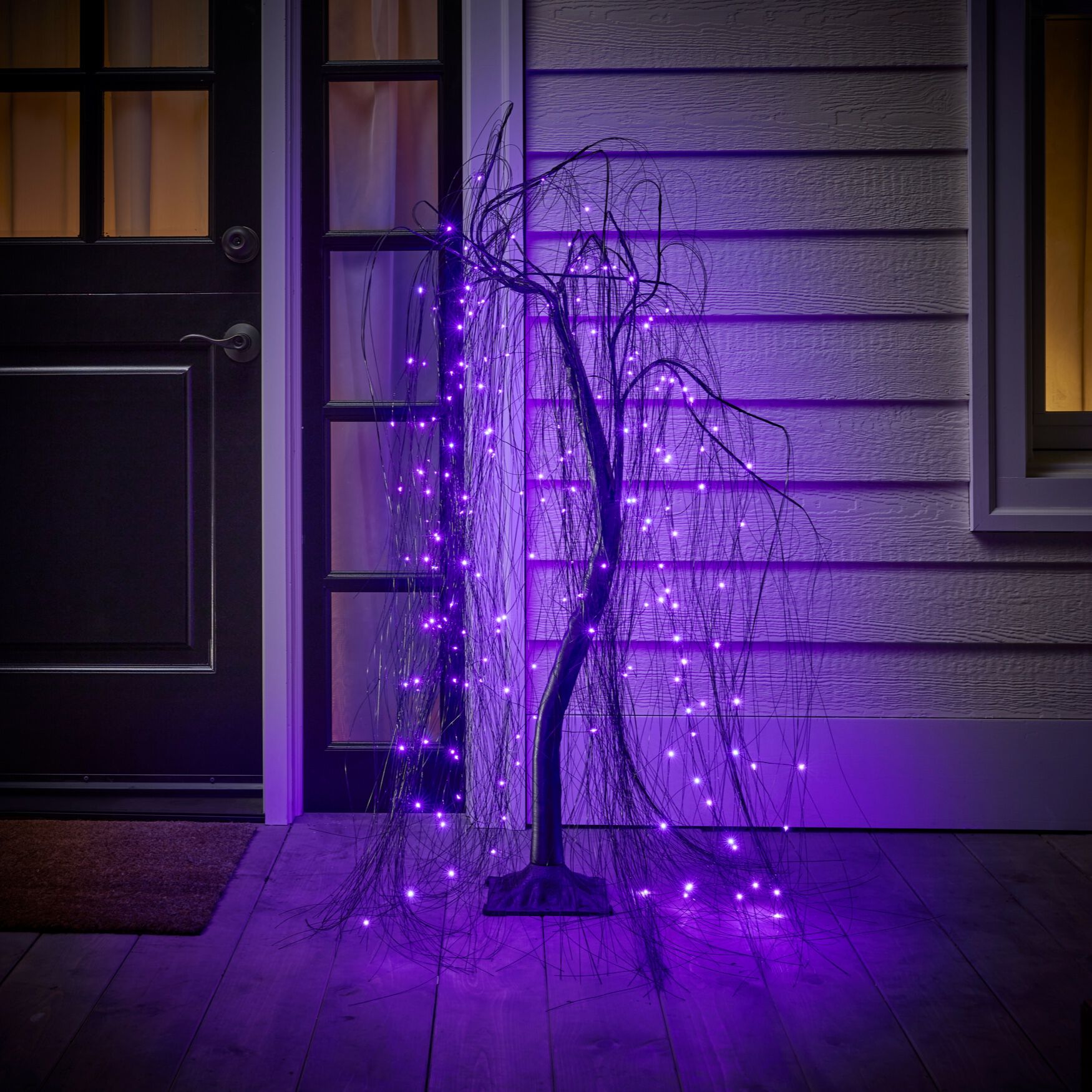 4-ft. Pre-Lit Willow Tree, , alternate image number 2