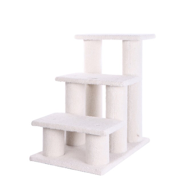 3 Step Cat Pet Step Stairs Ramp, 25 inches Height Dogs Climber And Kitten Step, , alternate image number 6