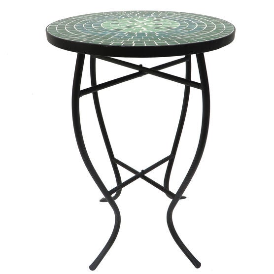 Lori Mosaic Folding Side Table, , alternate image number null