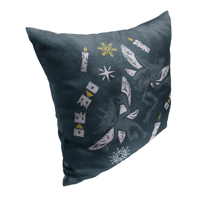 Wb Harry Potter Feastive Freaky Fairies Printed Throw Pillow, , on-hover image number 1