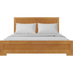 Oxford Platform Bed, Walnut, Twin