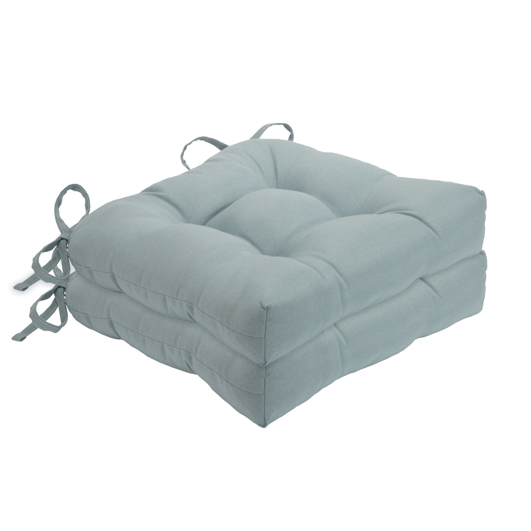 Chase Tufted Chair Seat Cushions, ICE BLUE, hi-res image number 0