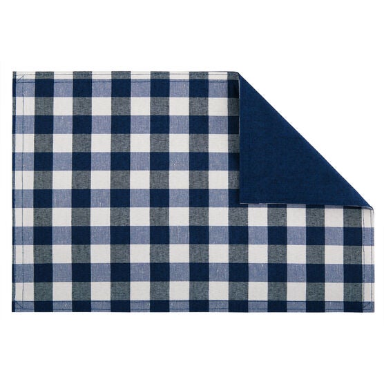 Buffalo Check Reversible Placemat - Set of Four, , alternate image number null