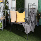 Black Metal Traditional Bench, , alternate image number null