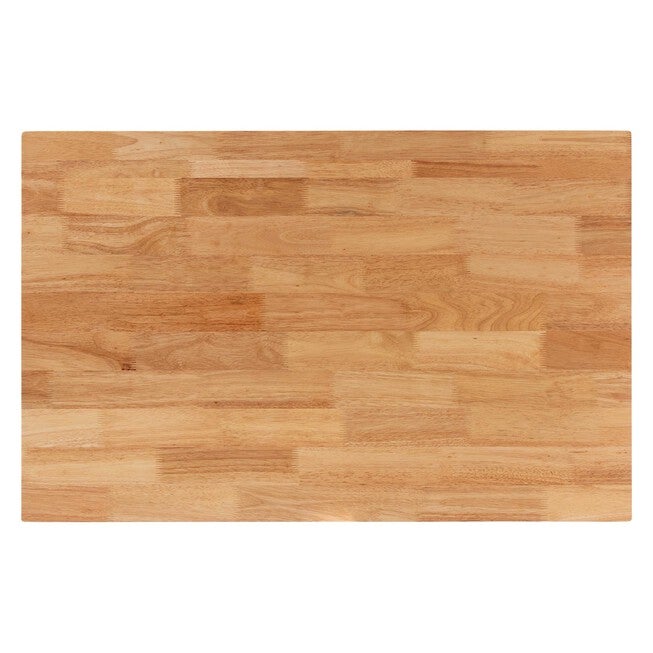 Eveline Modern Natural Brown Finished Wood 43-Inch Dining Table, , alternate image number 4