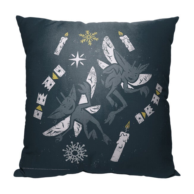 Wb Harry Potter Feastive Freaky Fairies Printed Throw Pillow, O, hi-res image number 0