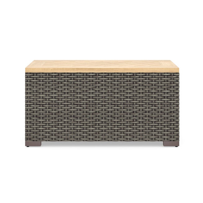 Boca Raton Outdoor Storage Table, BROWN, hi-res image number 0